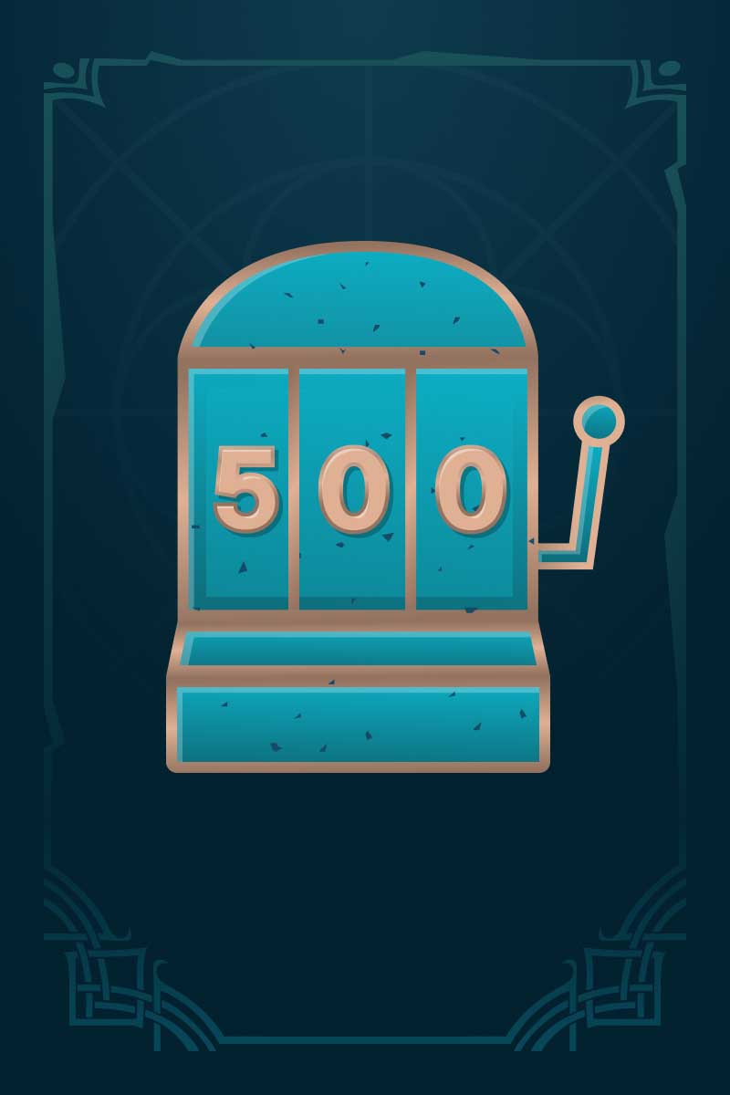 Napravite 500 spinova