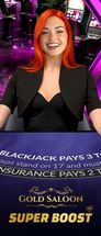 Gold Saloon Super Boost Blackjack